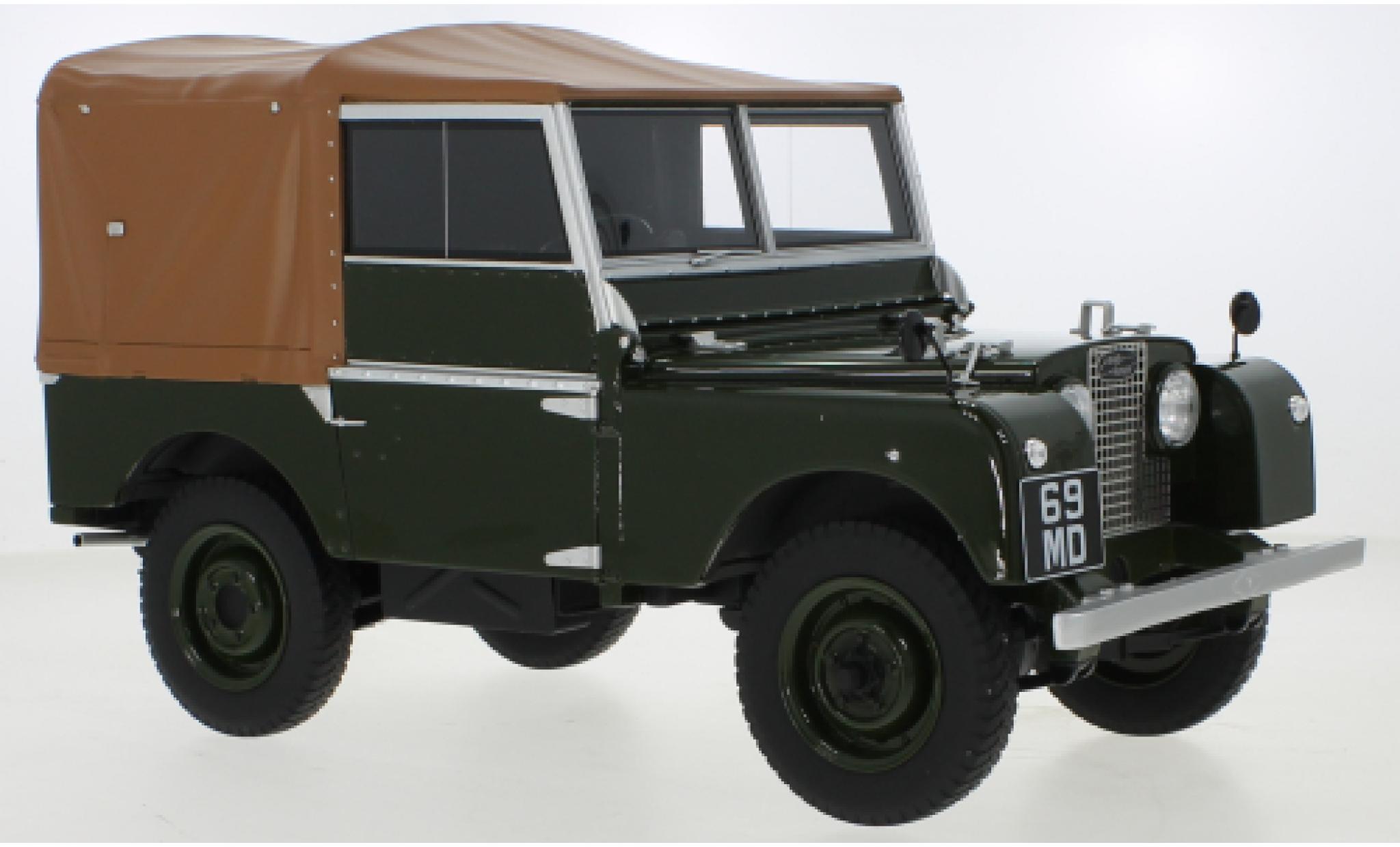 Land Rover 80 1/12 Schuco ProR groen 1:12 modelauto