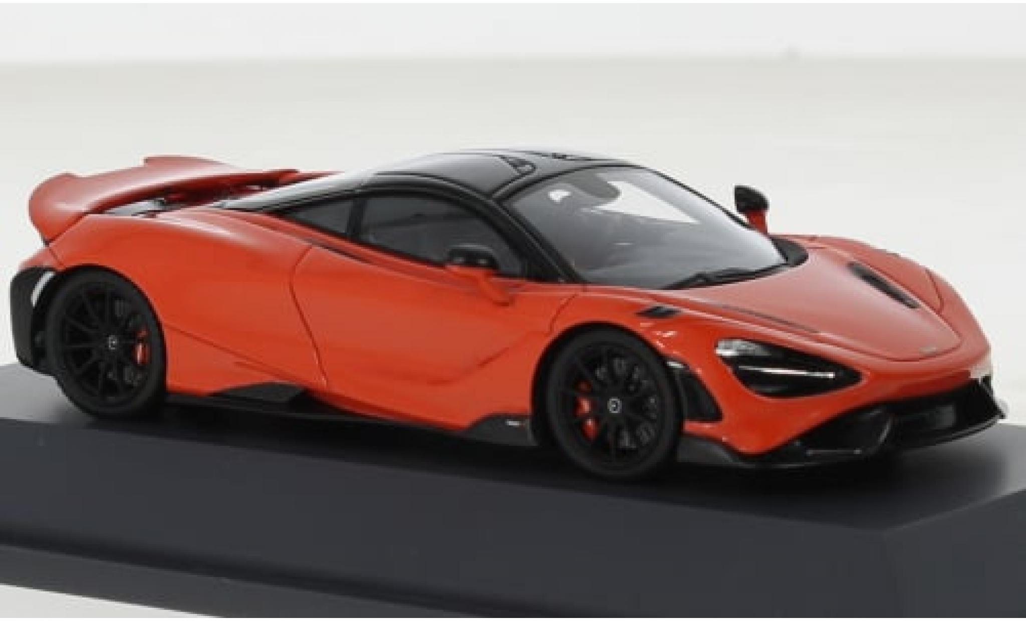 McLaren 765 1/43 Schuco ProR LT metallic oranje 1:43 modelauto