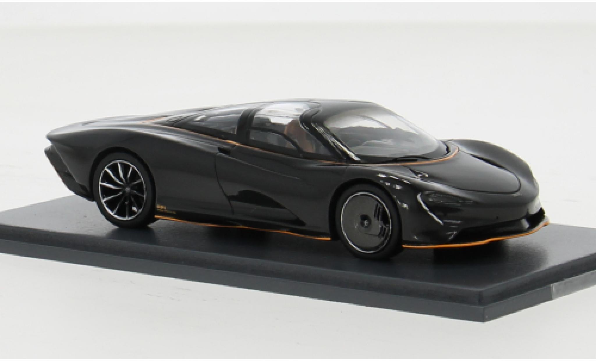 McLaren Speedtail 1/43 Schuco ProR SpeedTail zwart 2019 1:43 modelauto