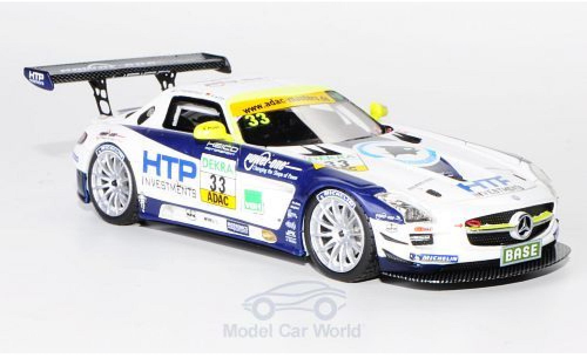 Mercedes SLS 1/43 Schuco AMG GT3 No.33 Heico Motorsport ADAC GT Masters 2011 C.Frankenhout modelauto
