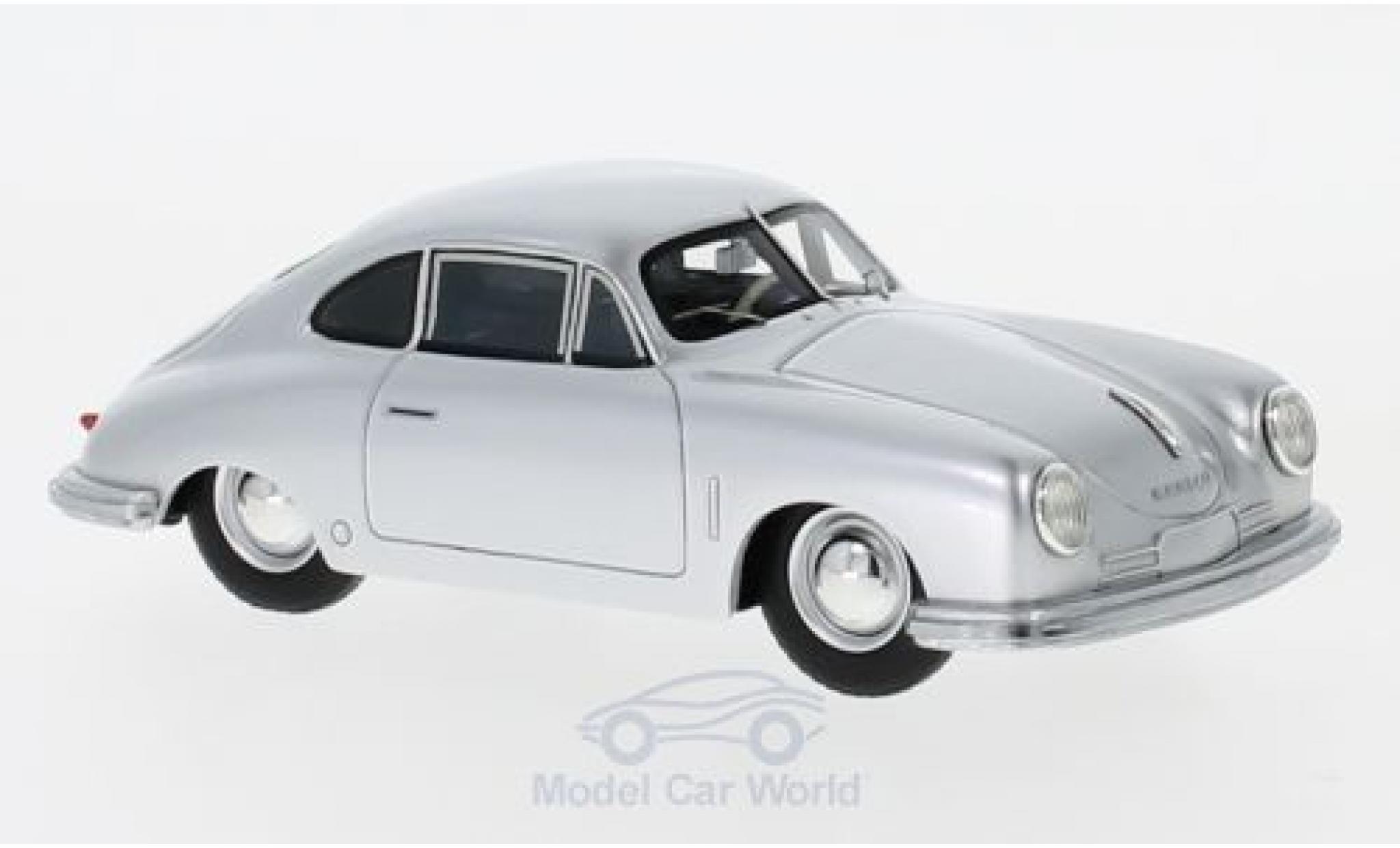 Porsche 356 A 1/43 Schuco Gm&uuml;nd Coupe grijs 1949 modelauto