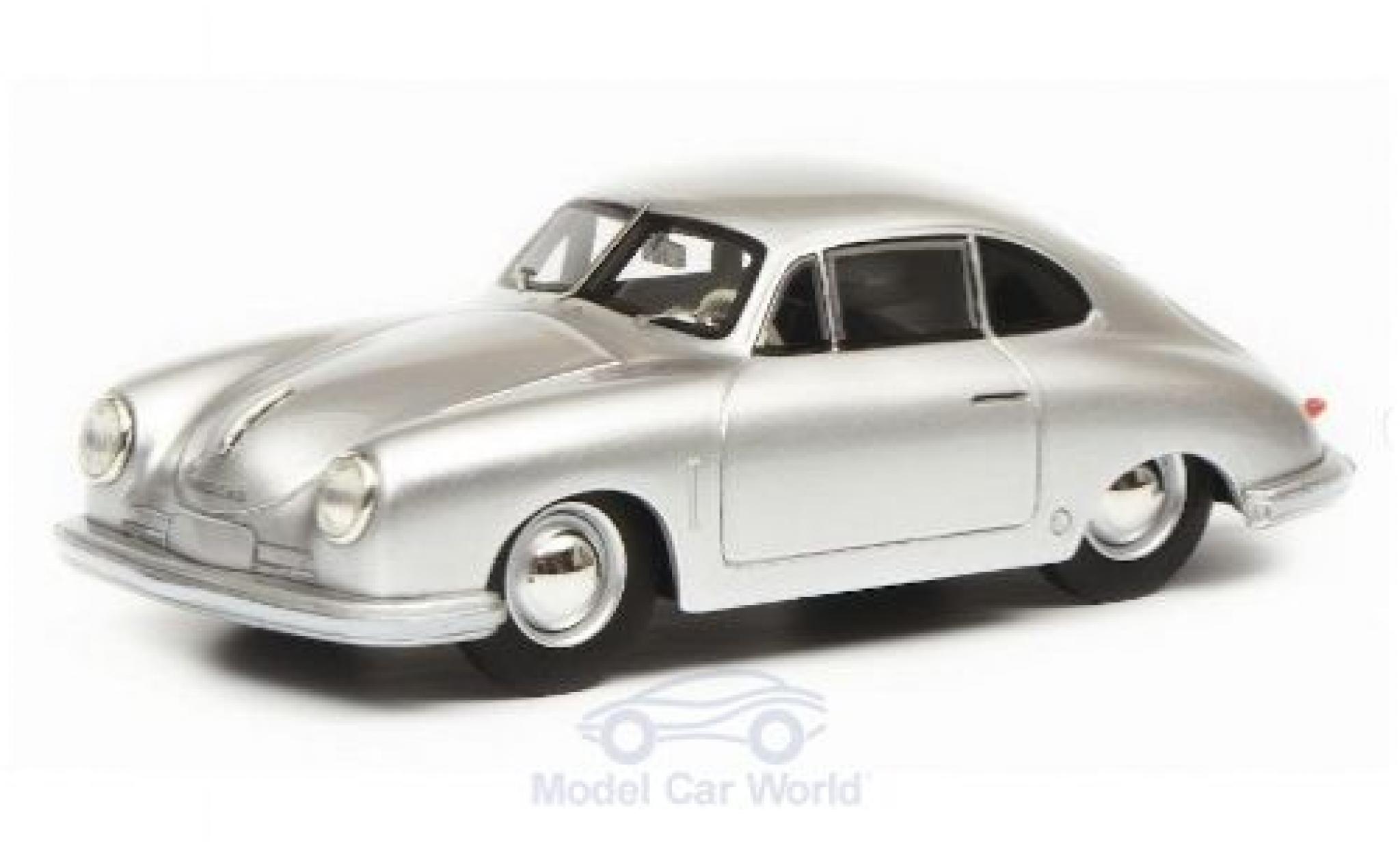 Porsche 356 1/18 Schuco Gm&uuml;nd grijs modelauto