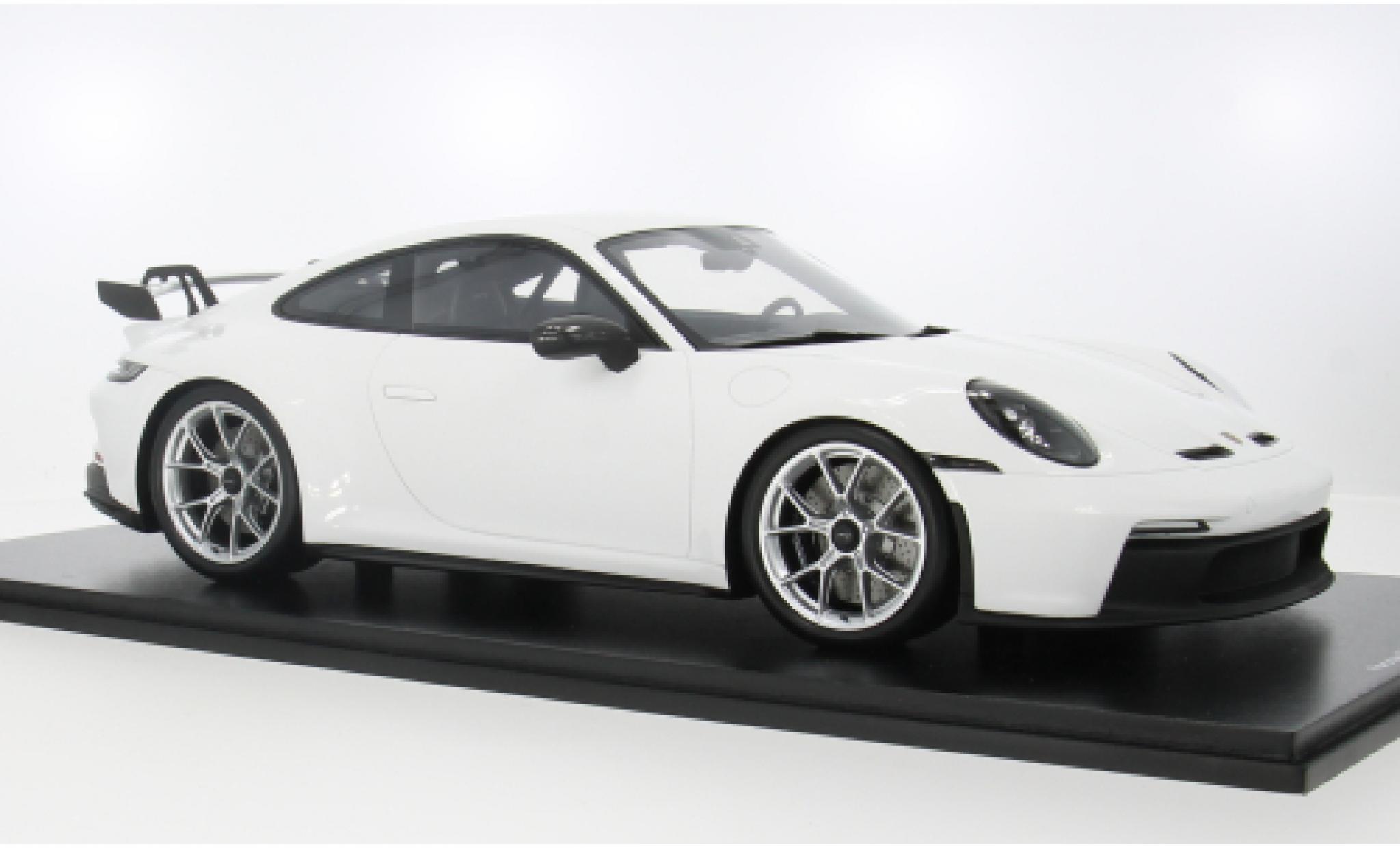 Porsche 992 GT3 1/12 Schuco ProR 911  wit 2021 1:12 modelauto