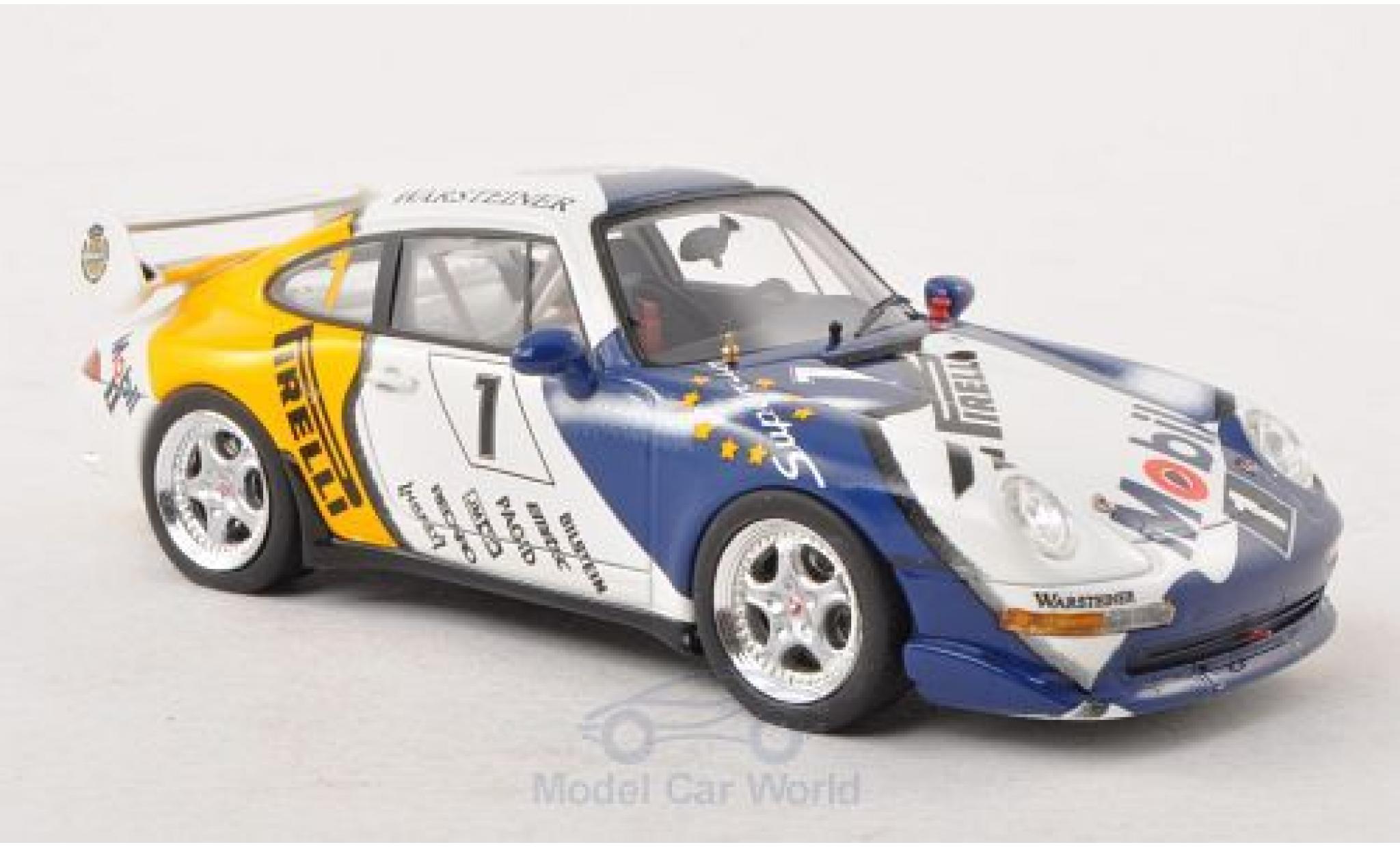 Porsche 993 SC 1/43 Schuco 911 () Cup No.1 VIP Car Supercup 1996 modelauto
