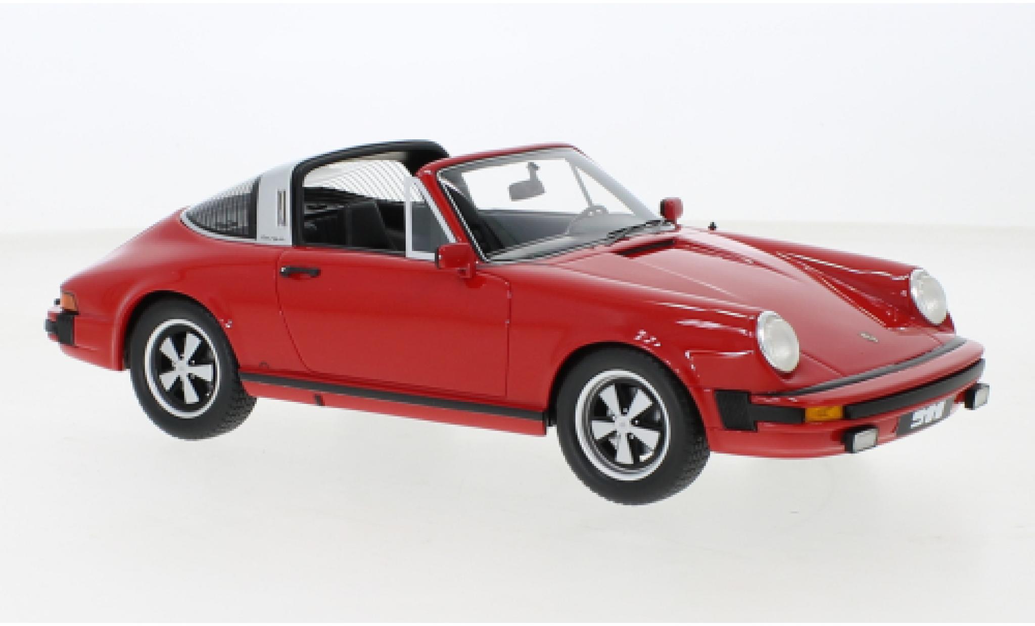 Porsche 930 Targa 1/18 Schuco 911 rood 1977 modelauto