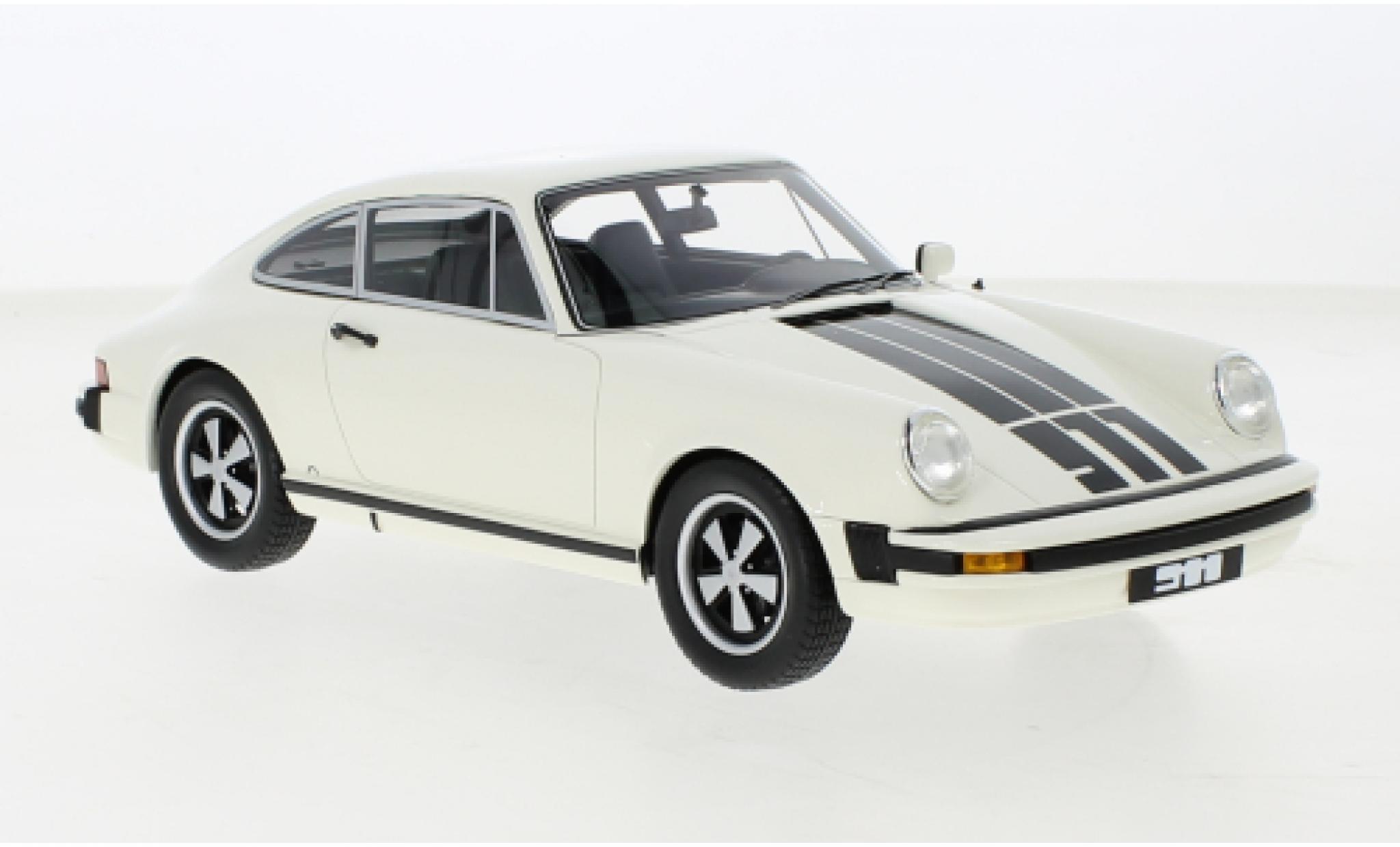 Porsche 930 1/18 Schuco 911 wit/zwart 1977 modelauto