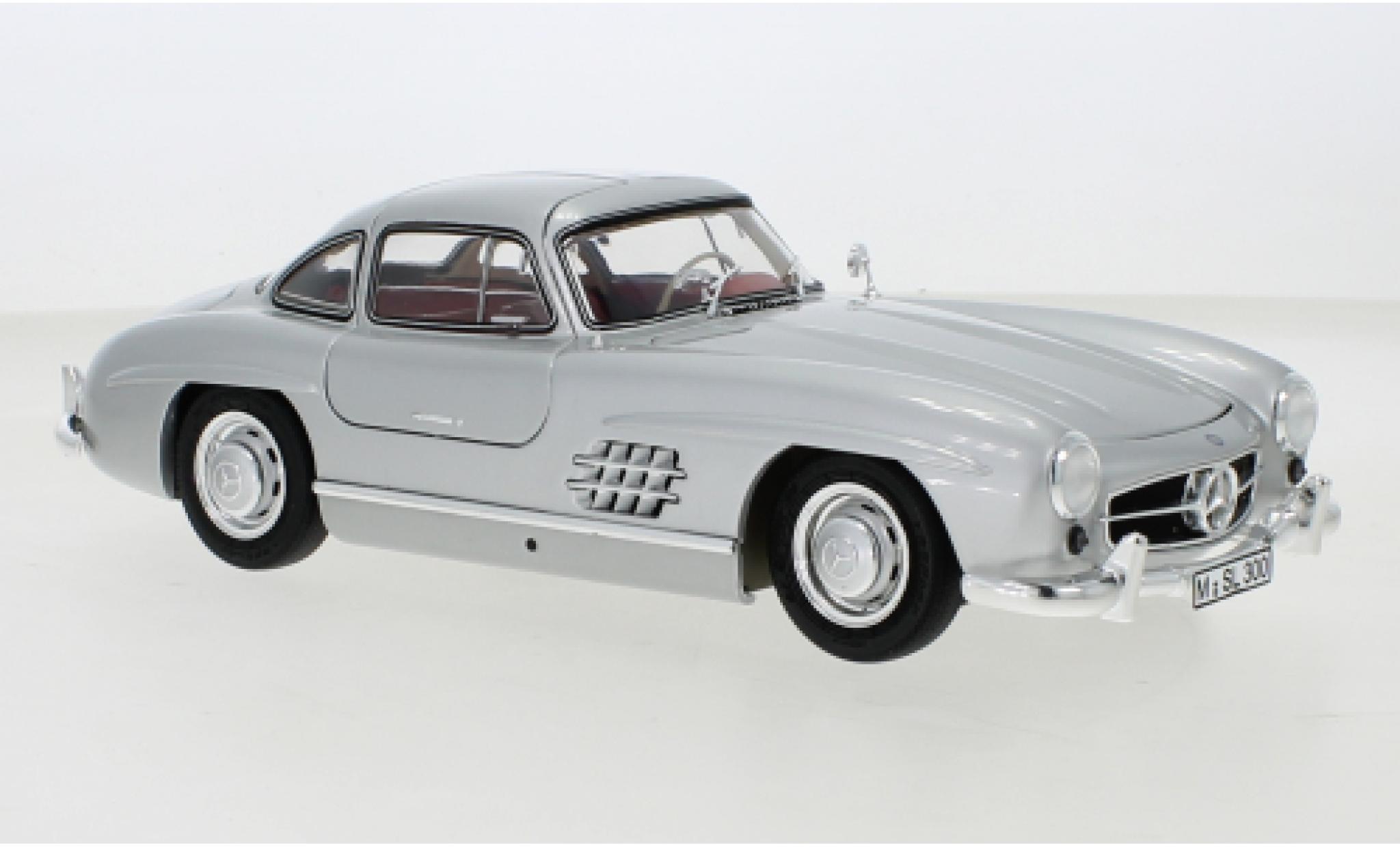 Mercedes 300 1/18 Schuco SL grijs 1954 modelauto