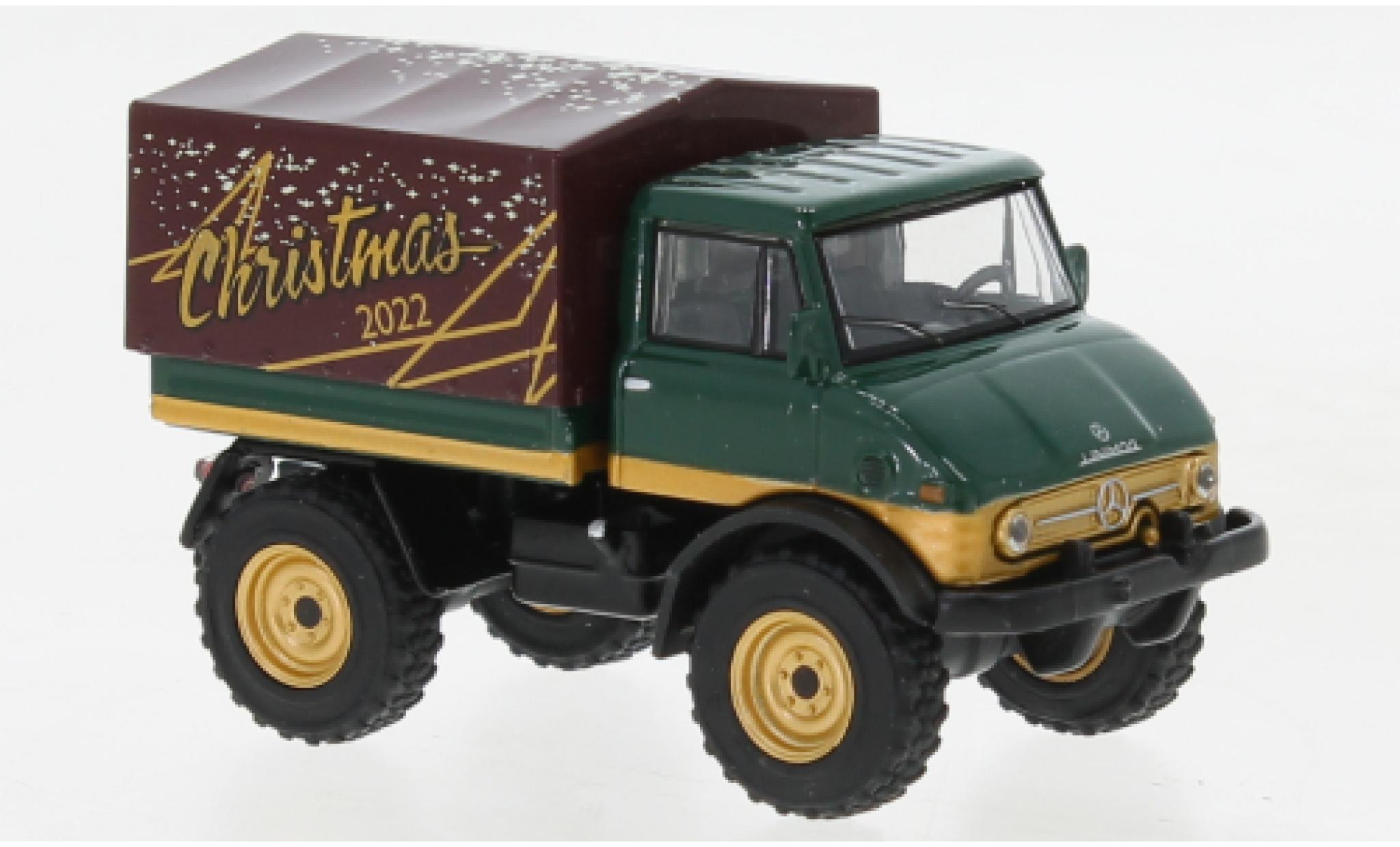 Mercedes Unimog 1/64 Schuco U406 Christmas Edition 2022 modelauto