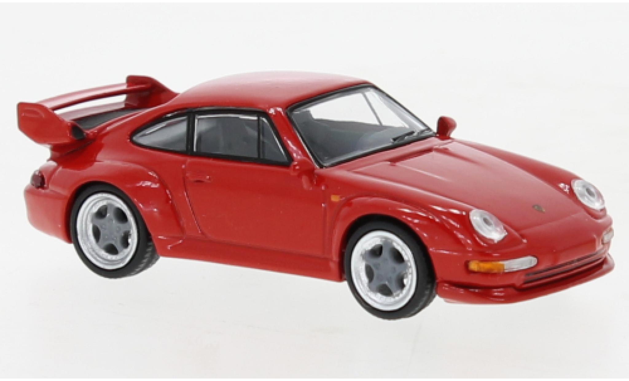 Porsche 993 GT2 1/64 Schuco 911  rood 1995 modelauto