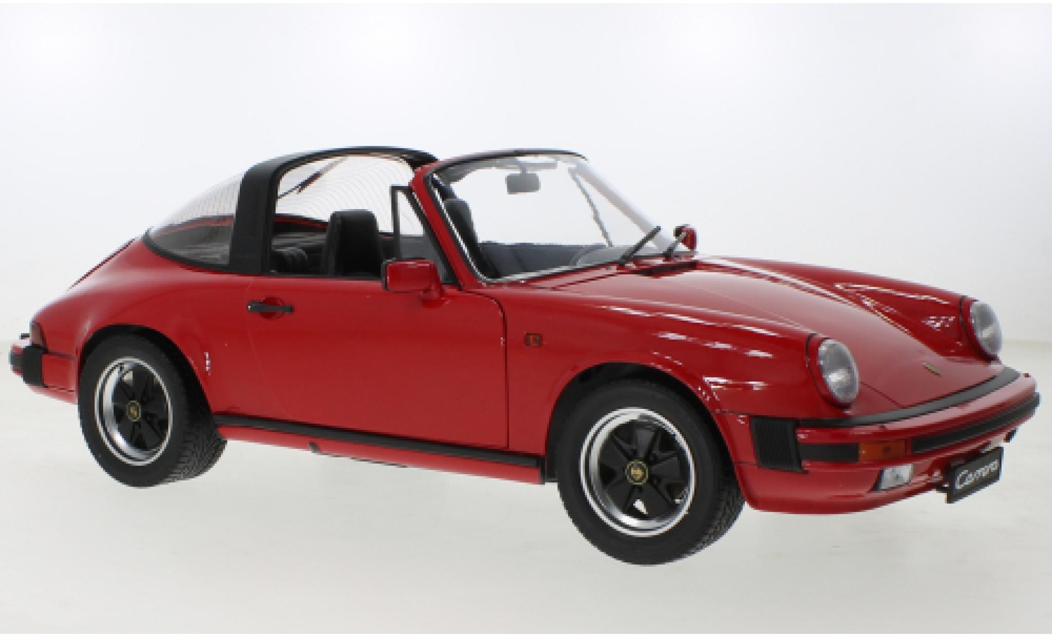 Porsche 911 1/12 Schuco Carrera Targa 3.2 rood modelauto