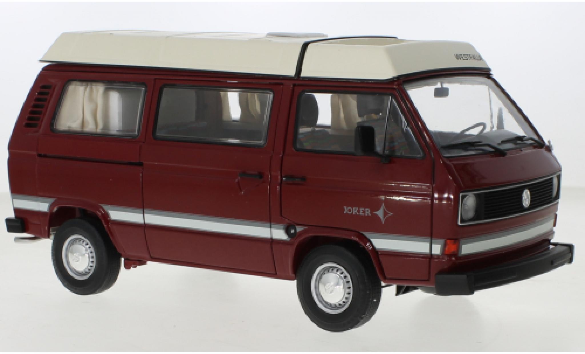Volkswagen T3 1/18 Schuco a Joker rood modelauto