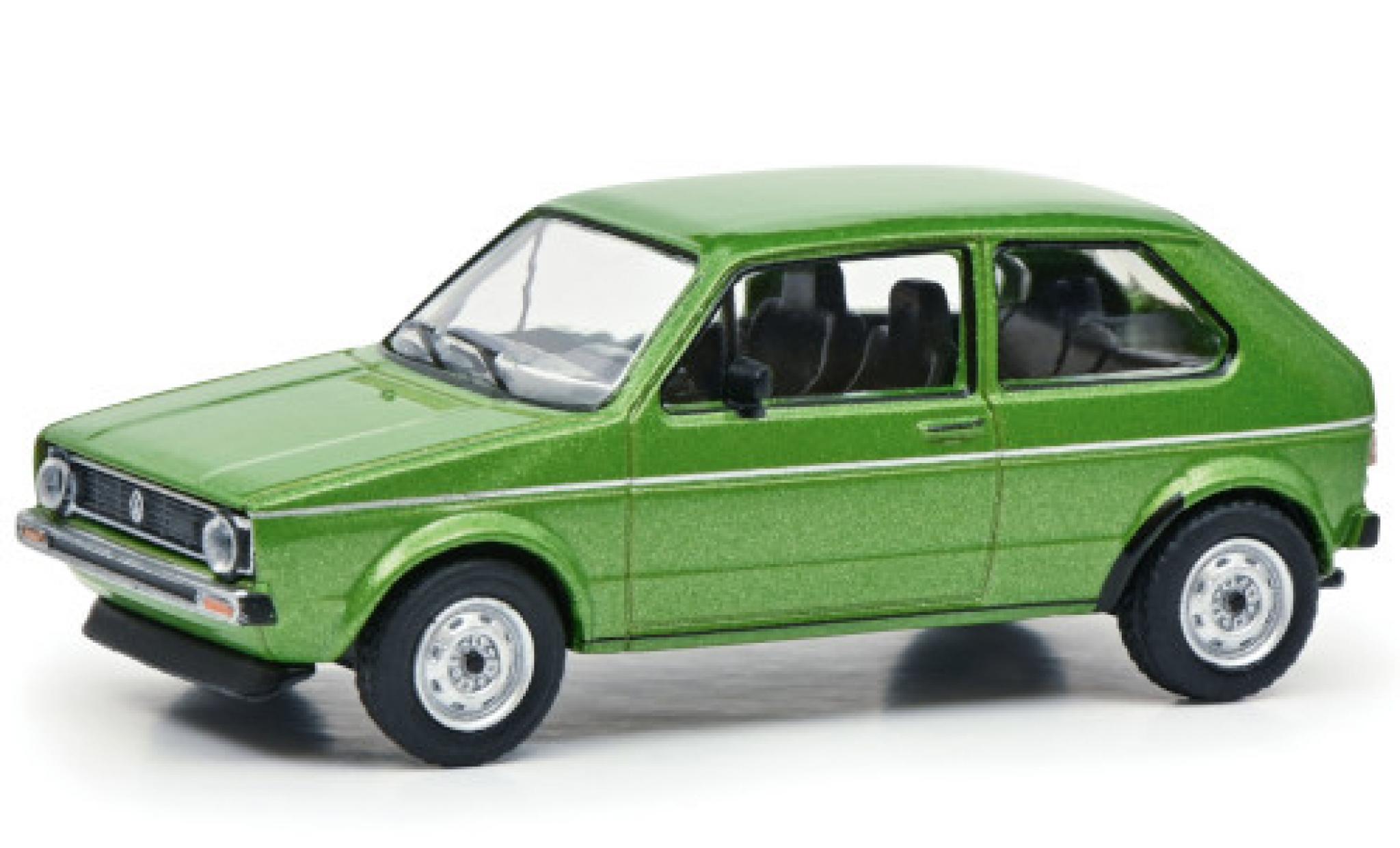 Volkswagen Golf 1/64 Schuco I groen Paperbox Edition modelauto