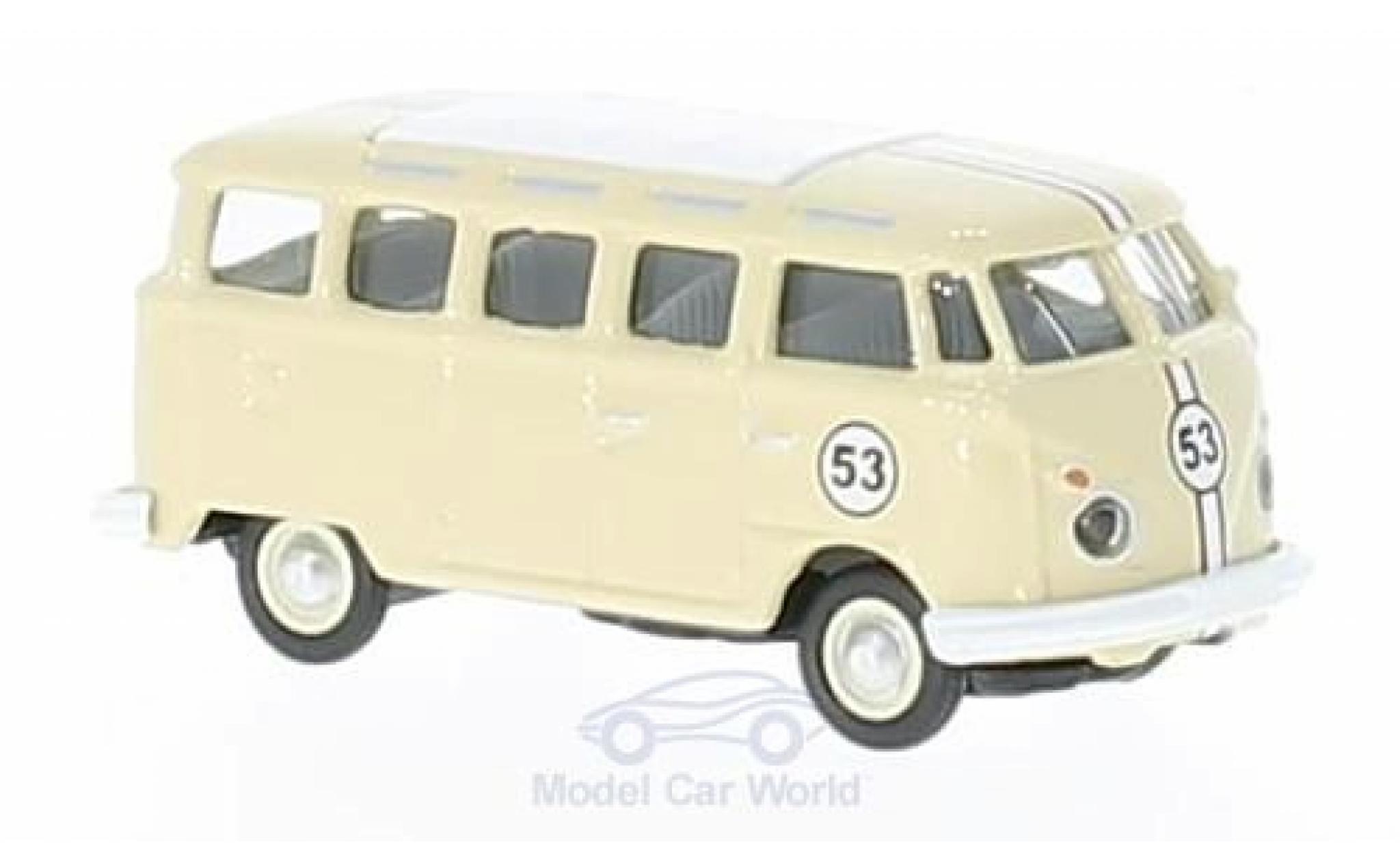 Volkswagen T1 B 1/87 Schuco c Samba beige No.53 modelauto