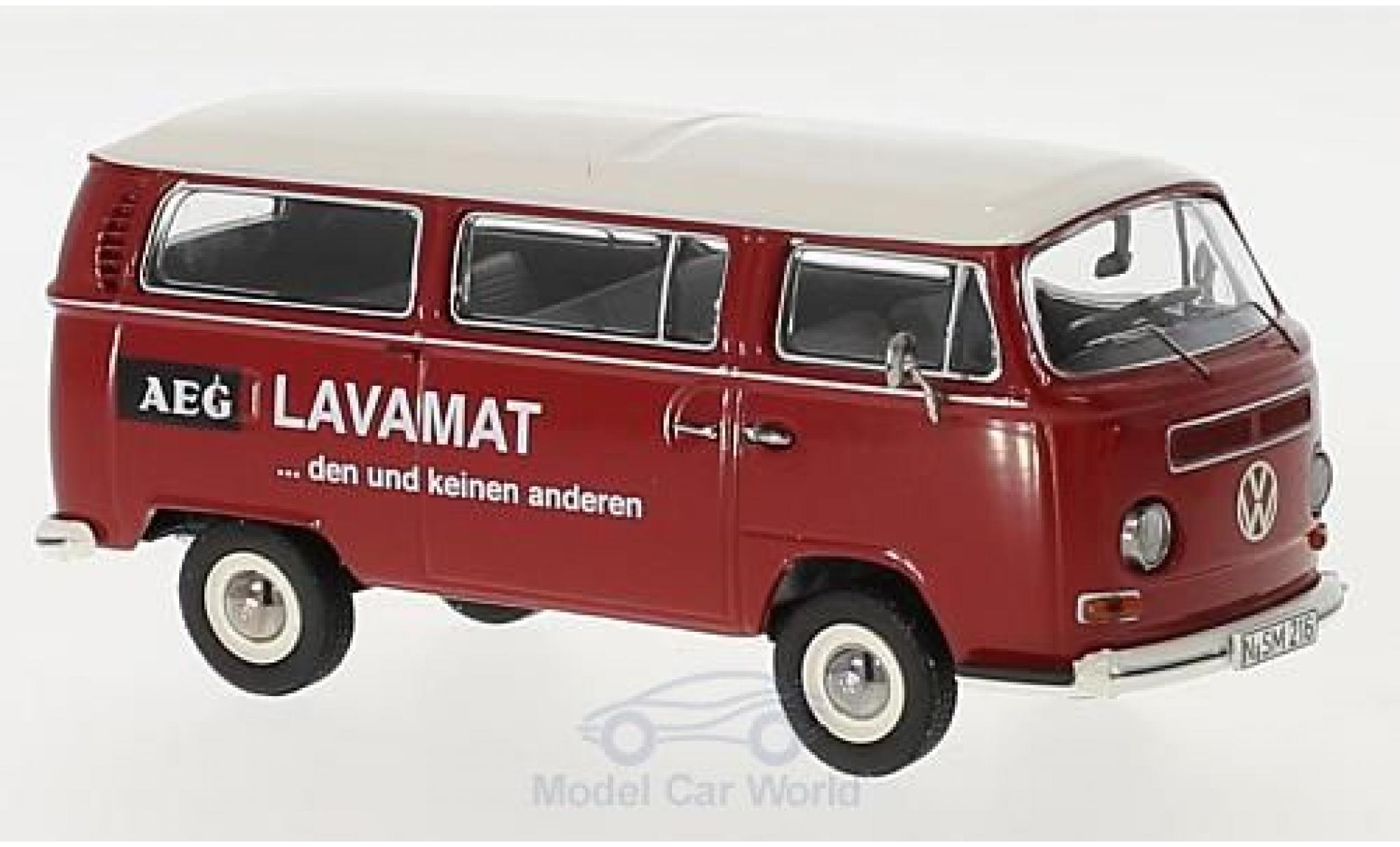 Volkswagen T2 B 1/43 Schuco a Bus AEG Lavamat modelauto