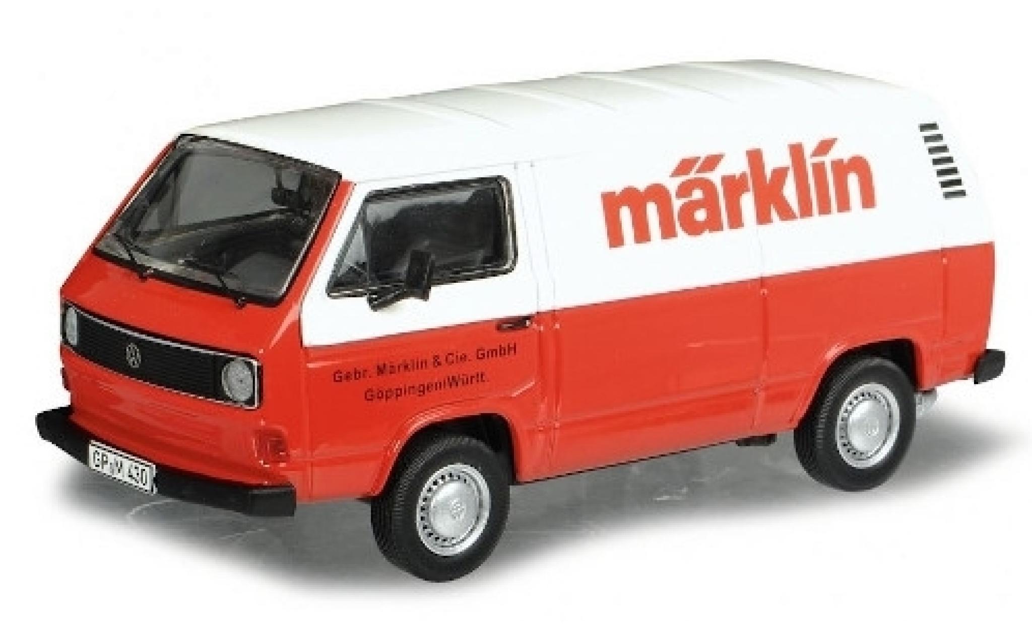 Volkswagen T3 1/43 Schuco a Kasten M&auml;rklin modelauto