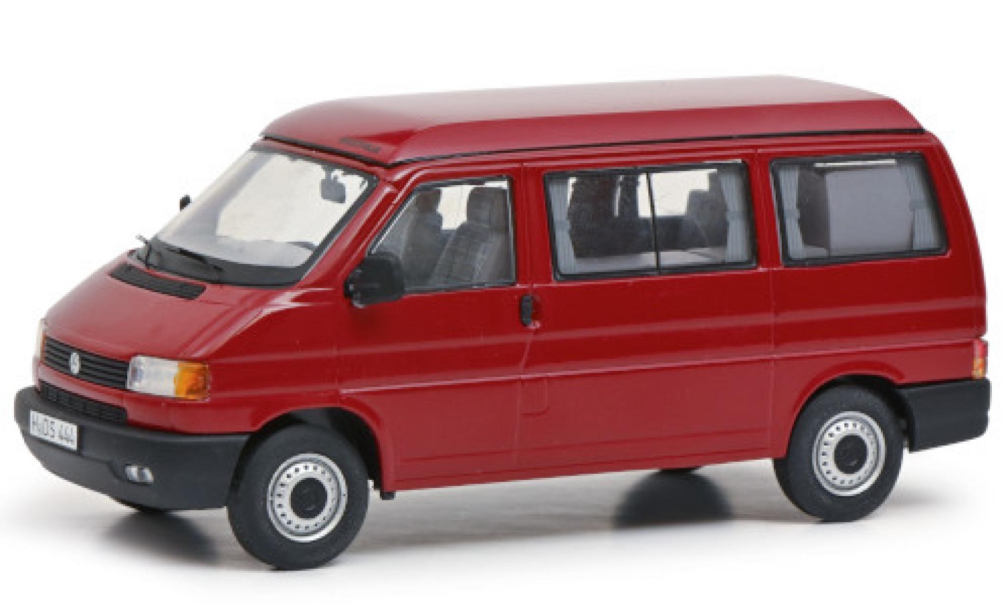 Volkswagen T4 1/43 Schuco a California rood modelauto