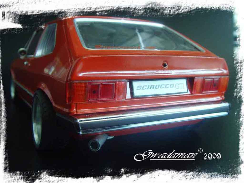 Volkswagen Scirocco GTI rood ligne supersprint 1/18 Revell