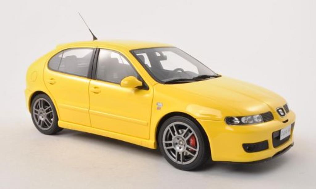 Seat Leon Cupra 1/18 Ottomobile Cupra R geel 1999 modelauto