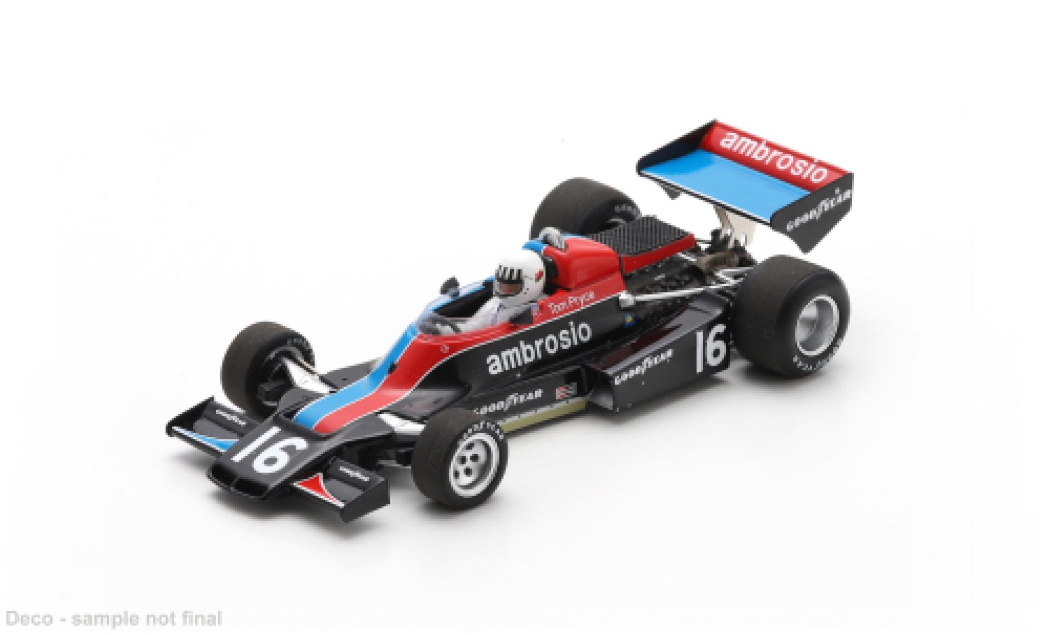 Shadow DN8 1/43 Spark Formel 1 GP Brasilien 1977 #16 T.Pryce 1:43 modelauto