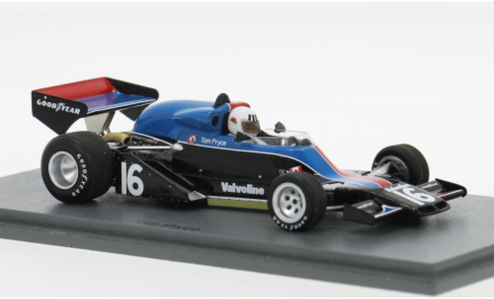 Shadow DN8 1/43 Spark GP Kanada 1976 #16 T.Pryce 1:43 modelauto