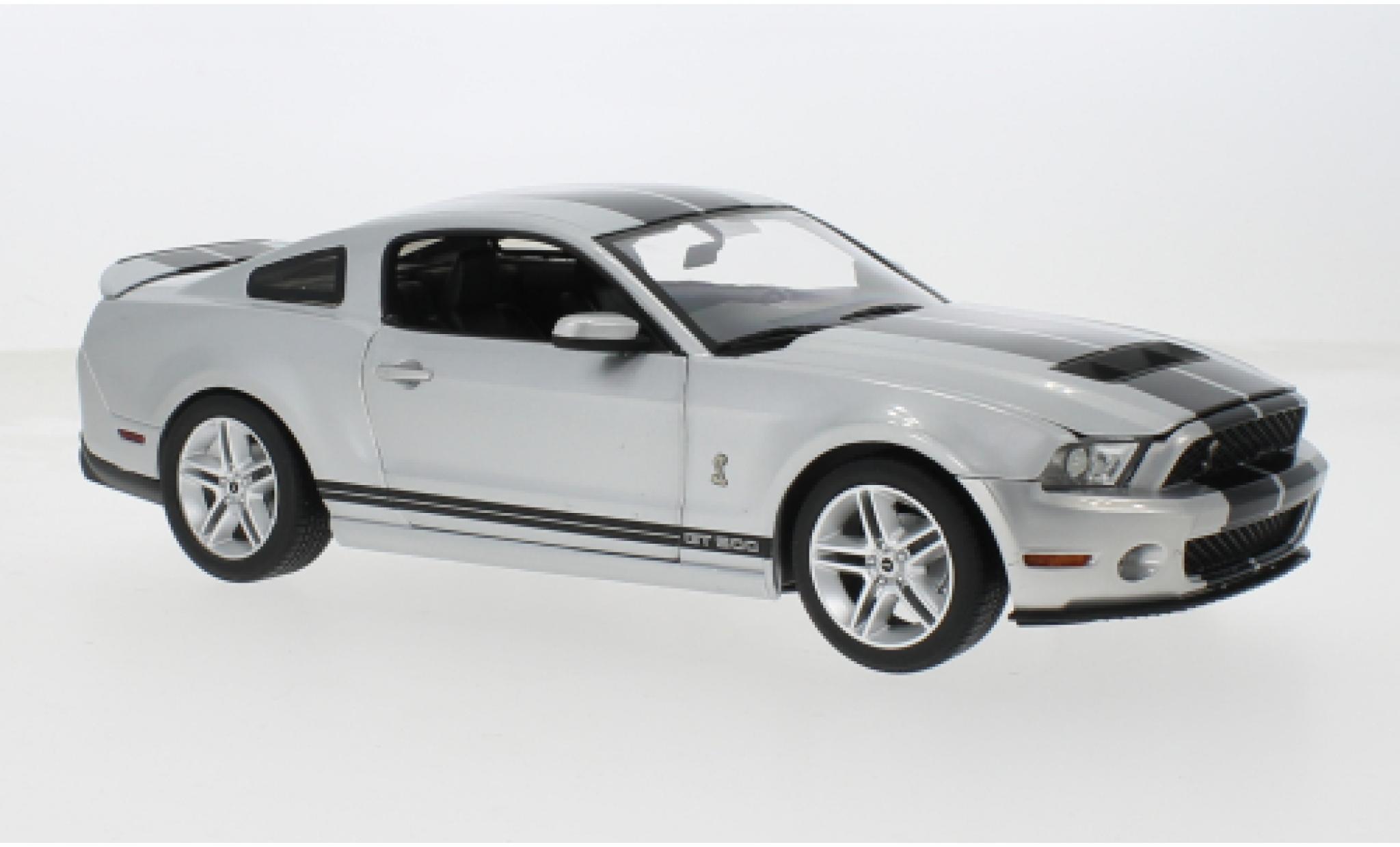 Shelby GT 1/18 Greenlight 500 grijs 1:18 modelauto