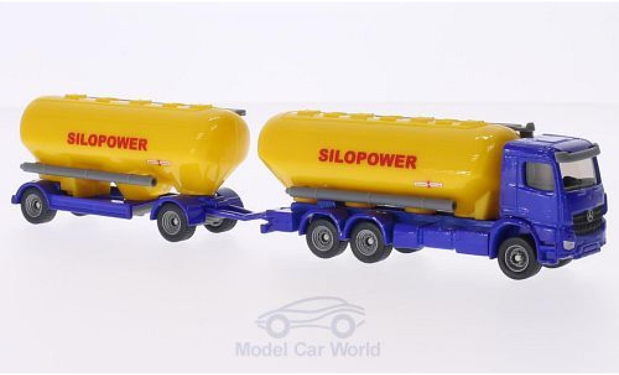 Mercedes Actros 1/87 Siku Silopower Futtermittelsiloh&auml;ngerzug modelauto