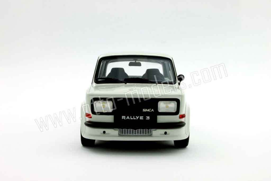 Simca 1000 Rallye 3 3 wit 1/18 Ottomobile