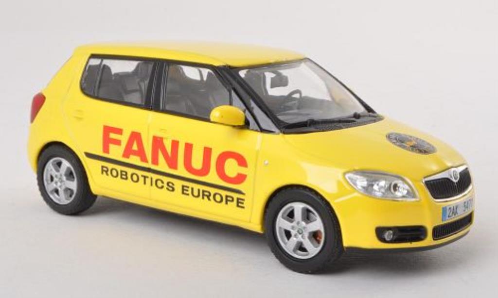 Skoda Fabia II 1/43 Abrex II Fanuc Robotics Europe 2010 modelauto