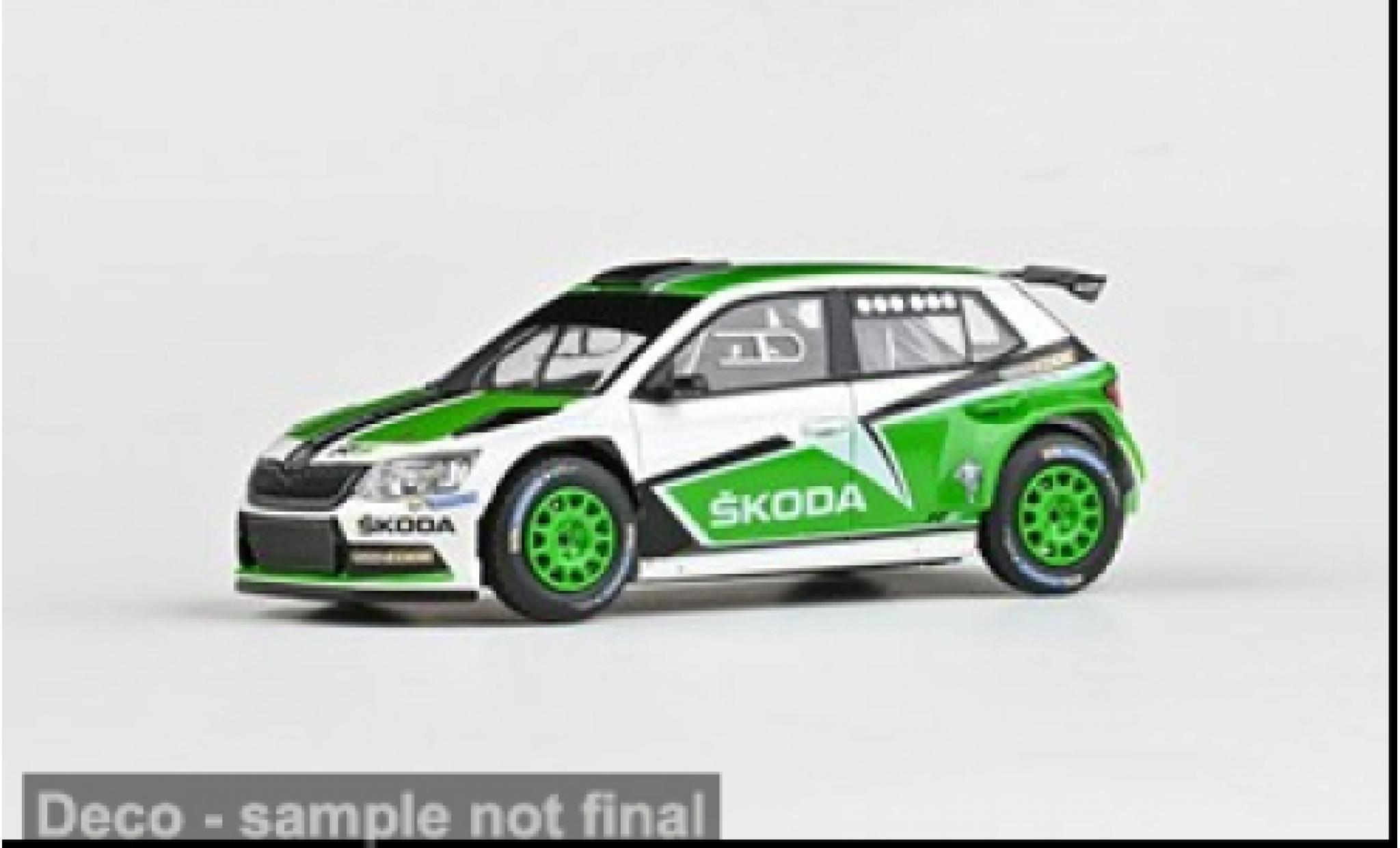 Skoda Fabia 1/43 Abrex III R5 2015 Motorsport Design 1:43 modelauto