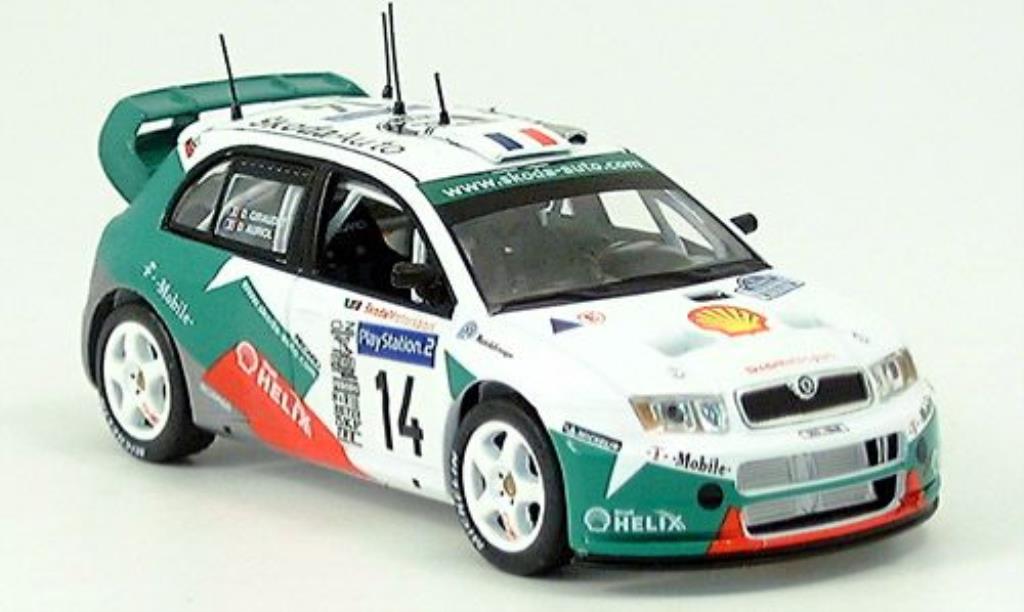 Skoda Fabia WRC 1/43 IXO WRC TdC 2003 modelauto