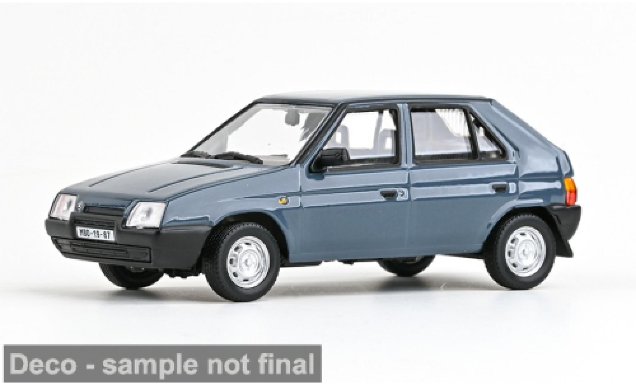 Skoda Favorit 1/43 Abrex 136L grijs 1988 1:43 modelauto
