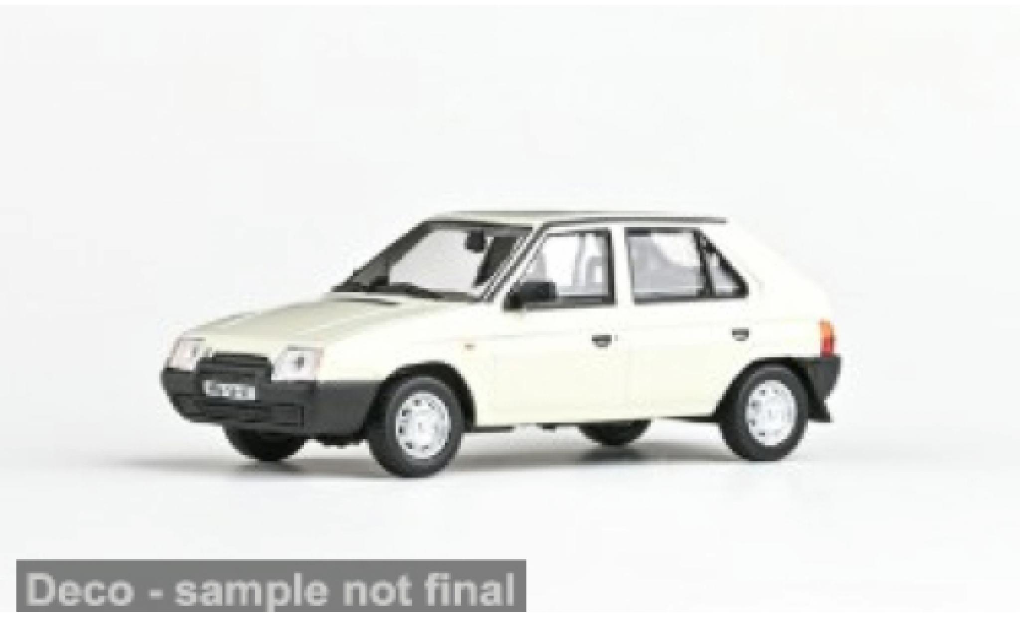 Skoda Favorit 1/43 Abrex beige 1988 1:43 modelauto