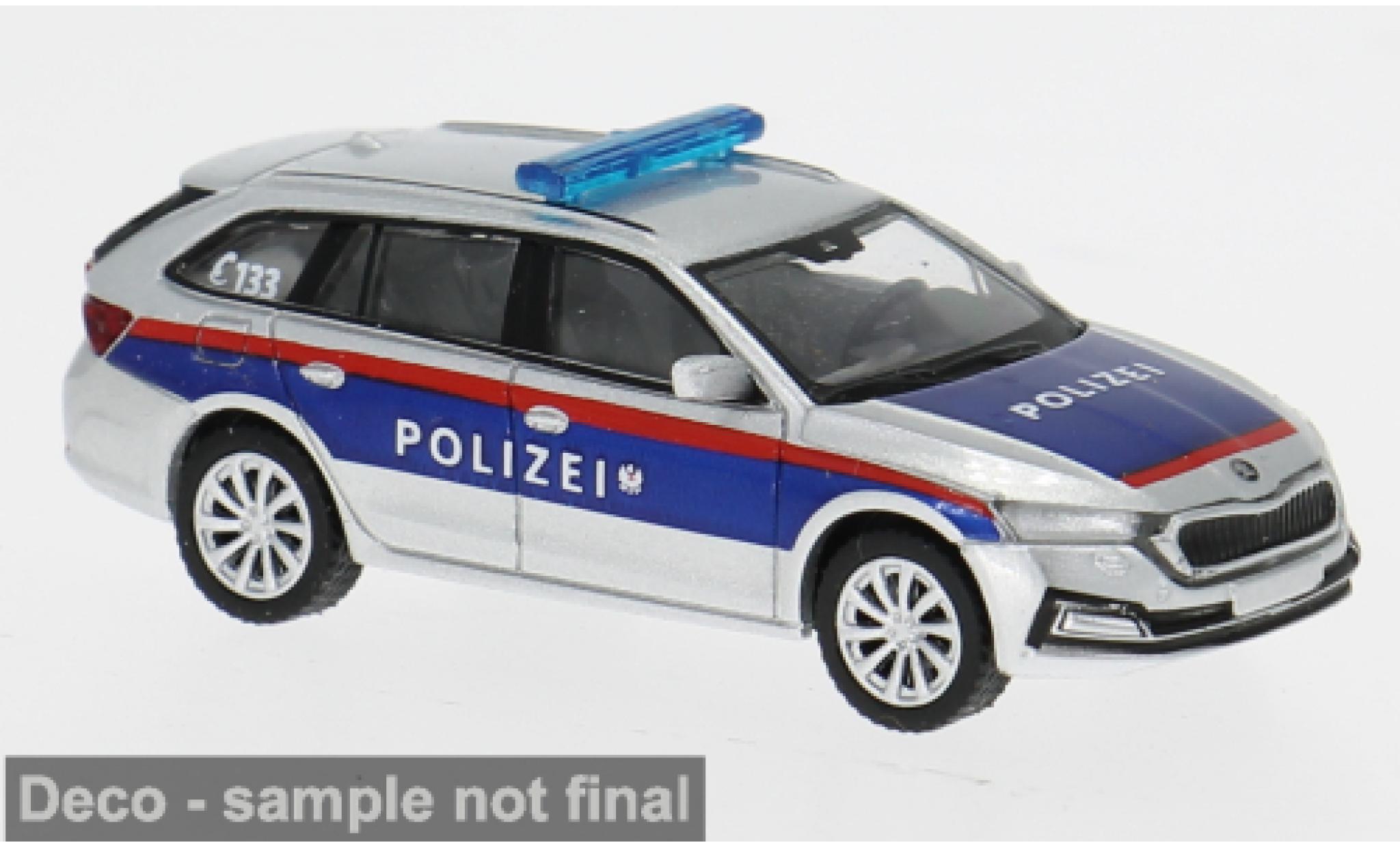 Skoda Octavia 1/87 PCX87 IV Combi 2019 Politie (AT) 1:87 modelauto