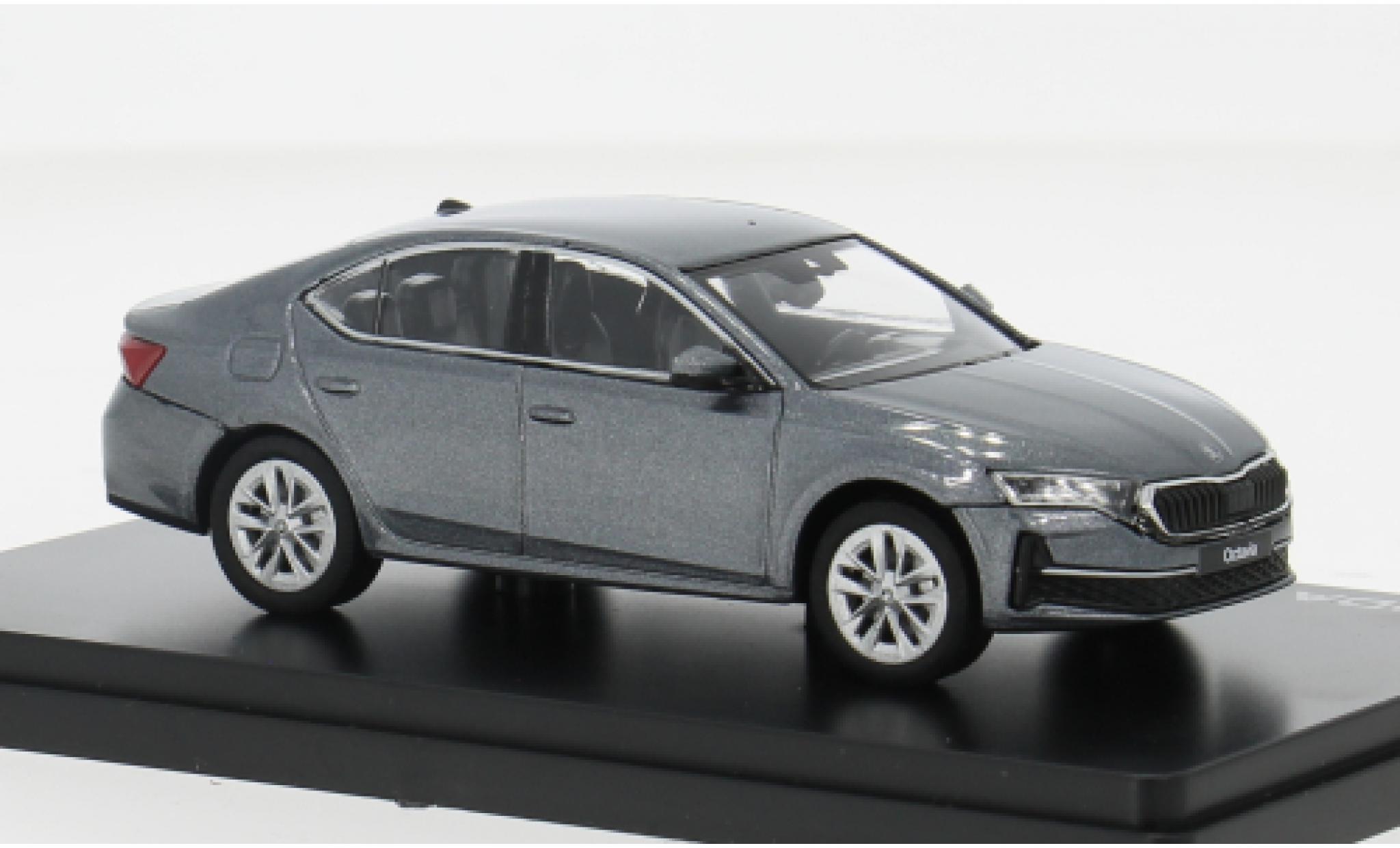 Skoda Octavia 1/43 Abrex IV FL grijs 2024 1:43 modelauto