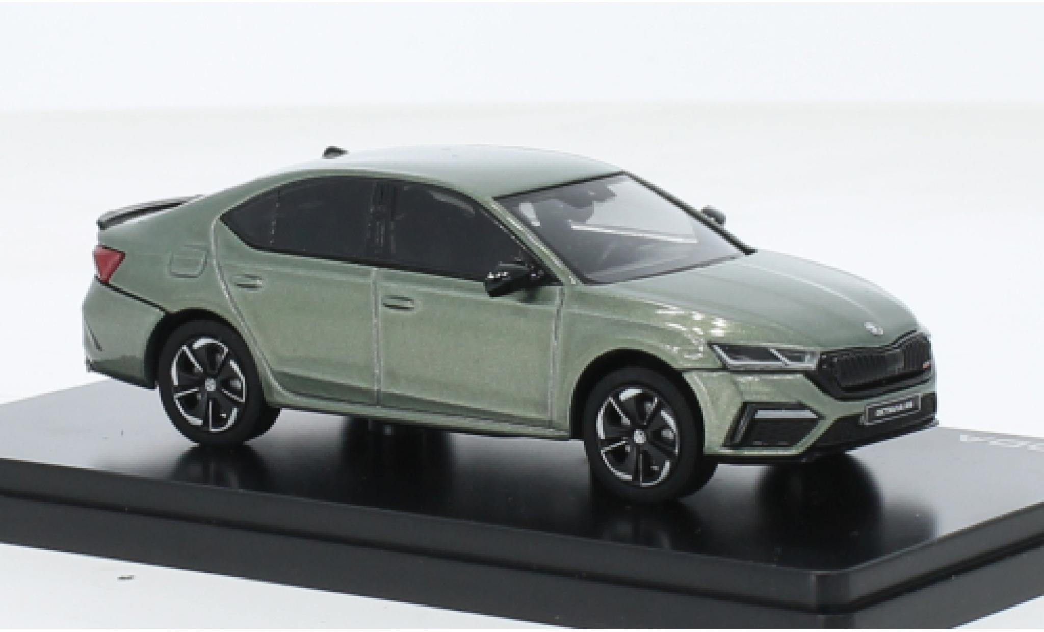 Skoda Octavia 1/43 Abrex IV RS groen 2020 1:43 modelauto