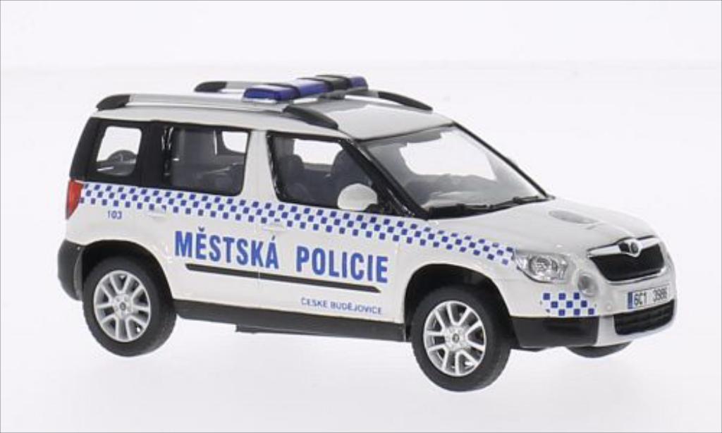 Skoda Yeti 1/43 Abrex Mestska Policie modelauto