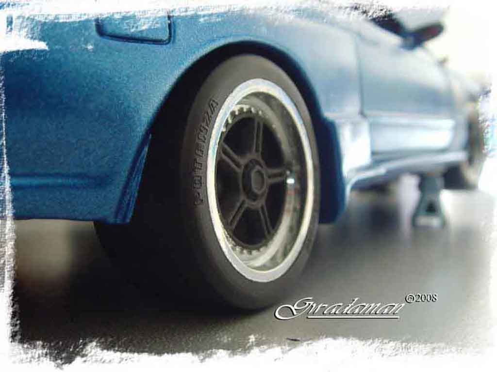 Nissan Skyline R32 drag run 1/18 Autoart