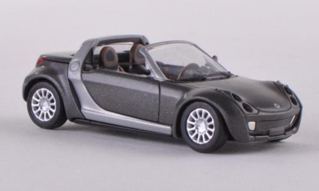 Smart Roadster 1/87 Busch Collectors Edition grijs modelauto