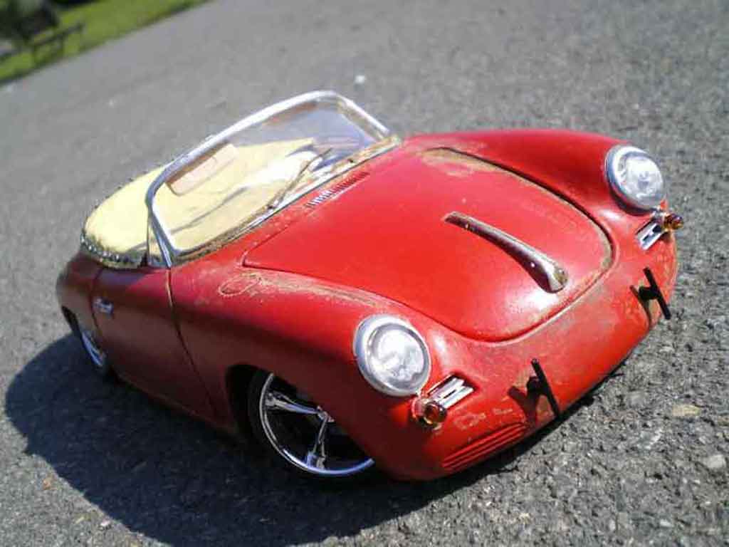 Porsche 356 Base old school 1/18 Burago