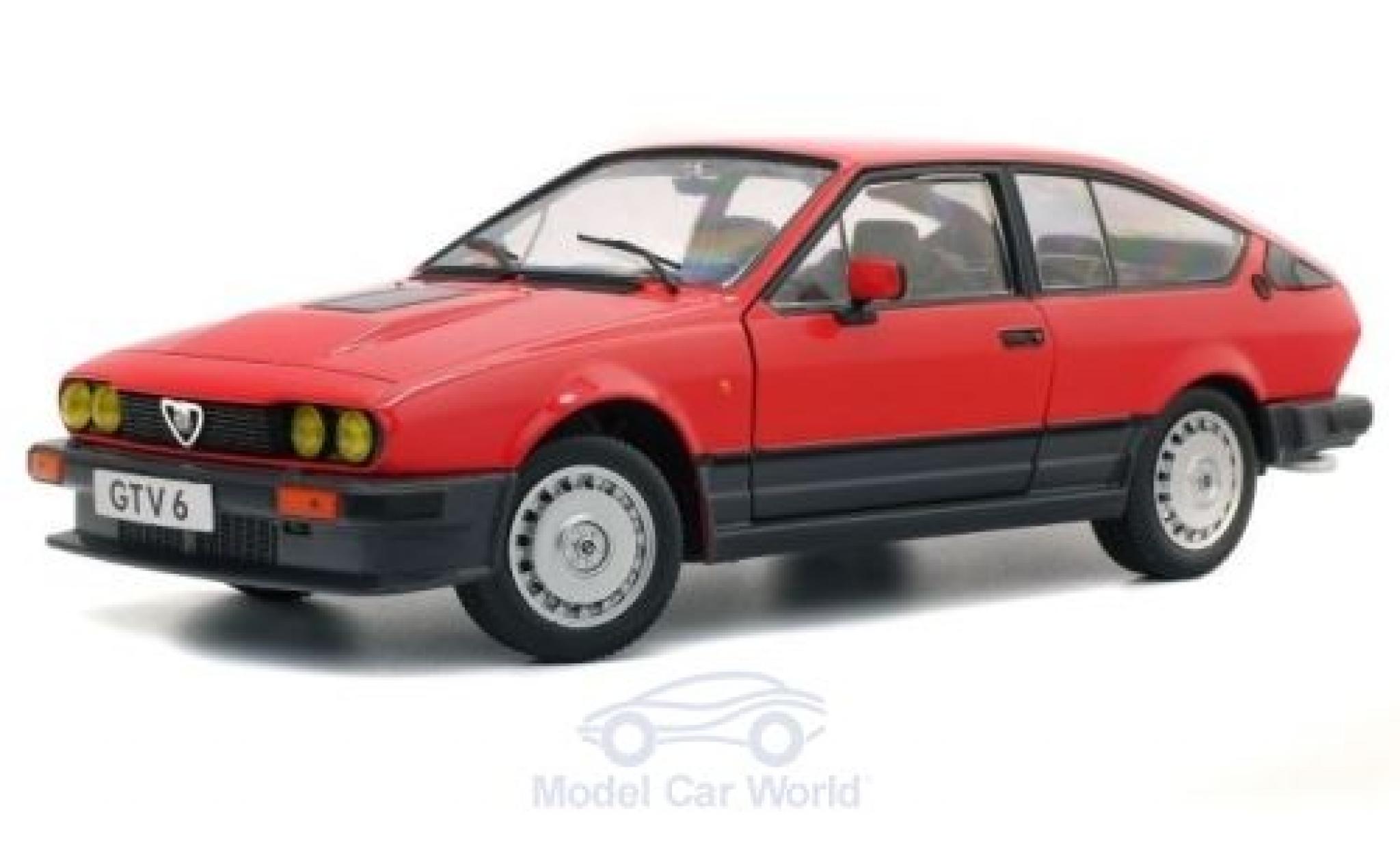 Alfa Romeo GT 1/18 Solido V6 rood 1984 modelauto