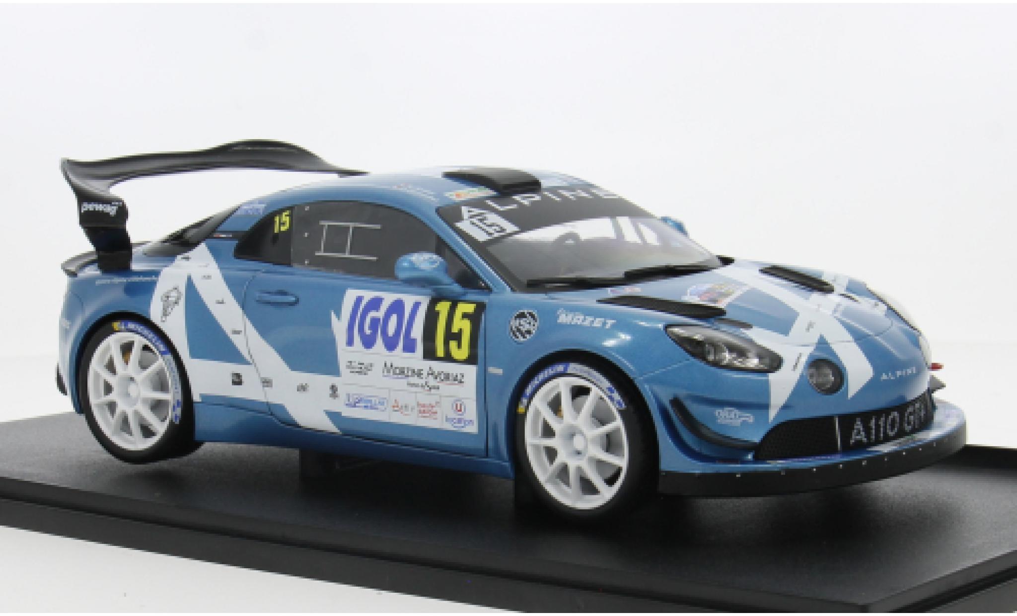 Alpine A110 1/18 Solido RGT #15 1:18 modelauto