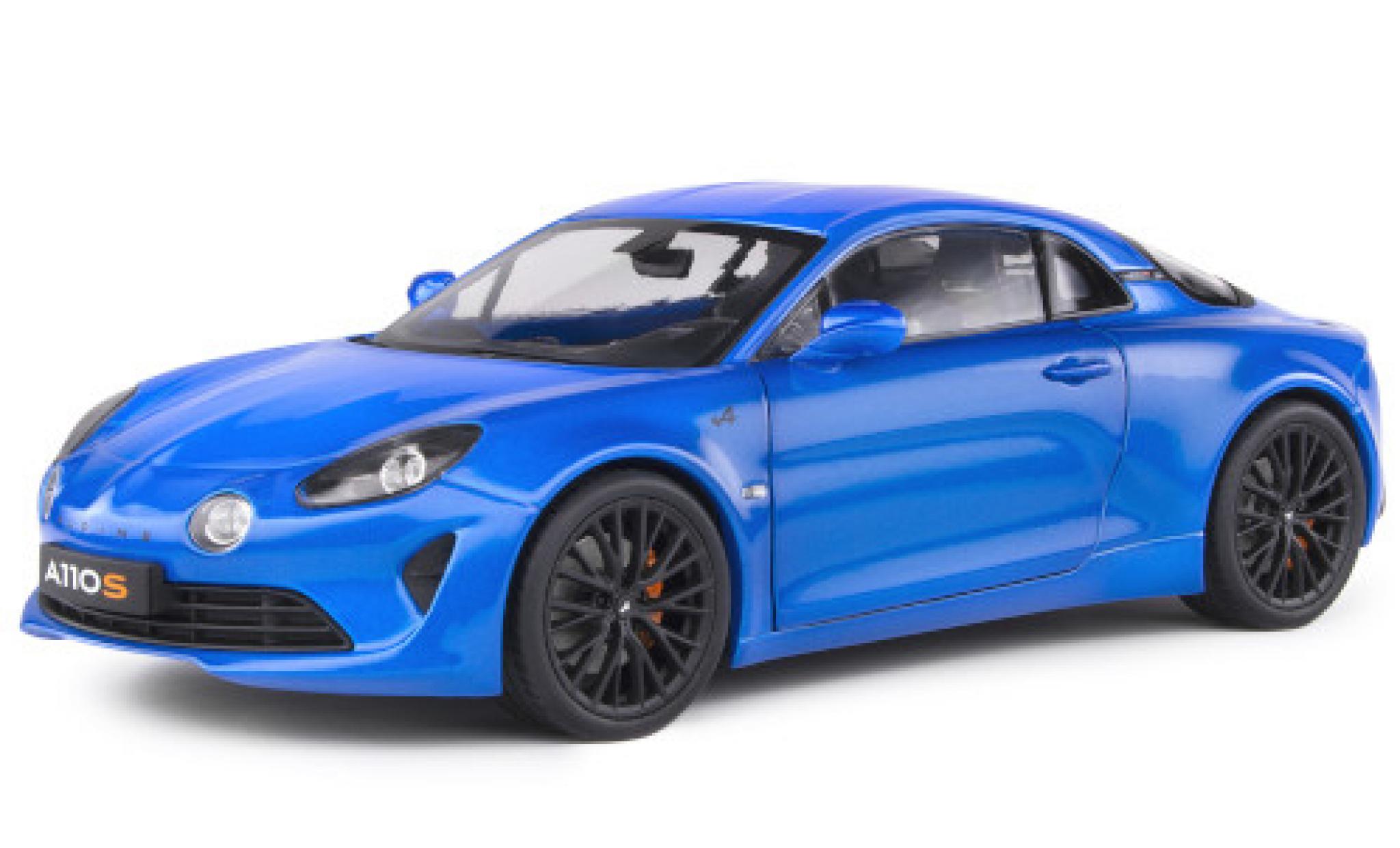 Alpine A110 1/18 Solido S metallic blauw 2019 modelauto