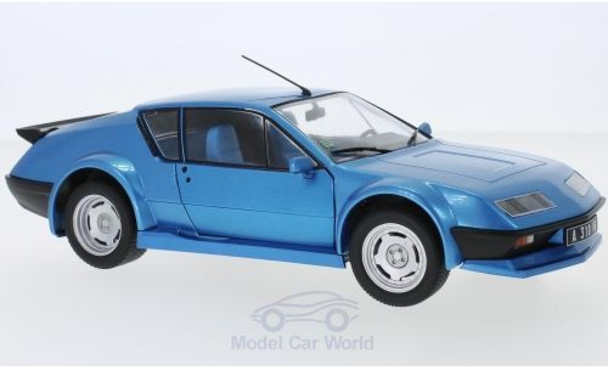 Alpine A310 1/18 Solido Renault A 310 Pack GT metallic blauw 1983 modelauto