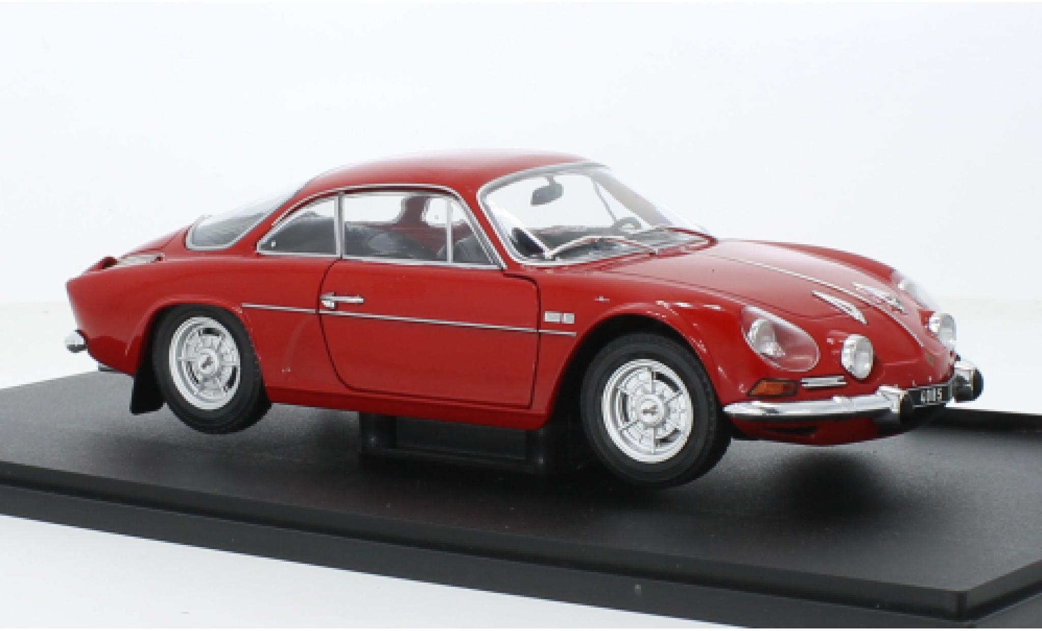 Alpine A110 1/18 Solido Renault 1600S rood 1969 1:18 modelauto