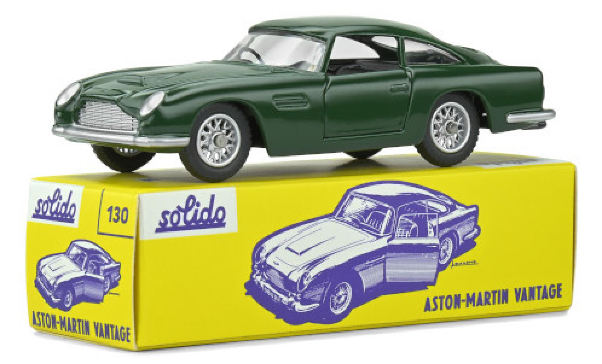 Aston Martin DB5 1/43 Solido Vantage groen RHD modelauto