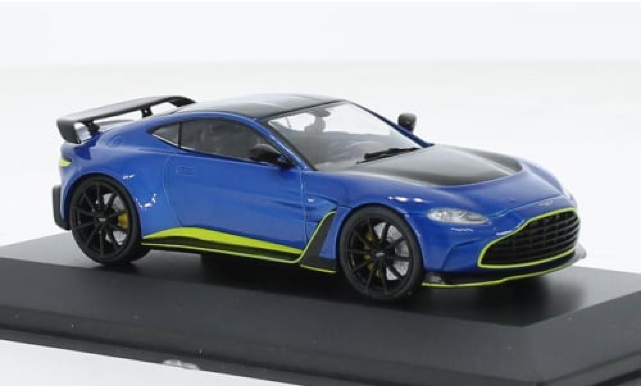 Aston Martin Vantage 1/43 Solido V12 metallic blauw 2023 1:43 modelauto