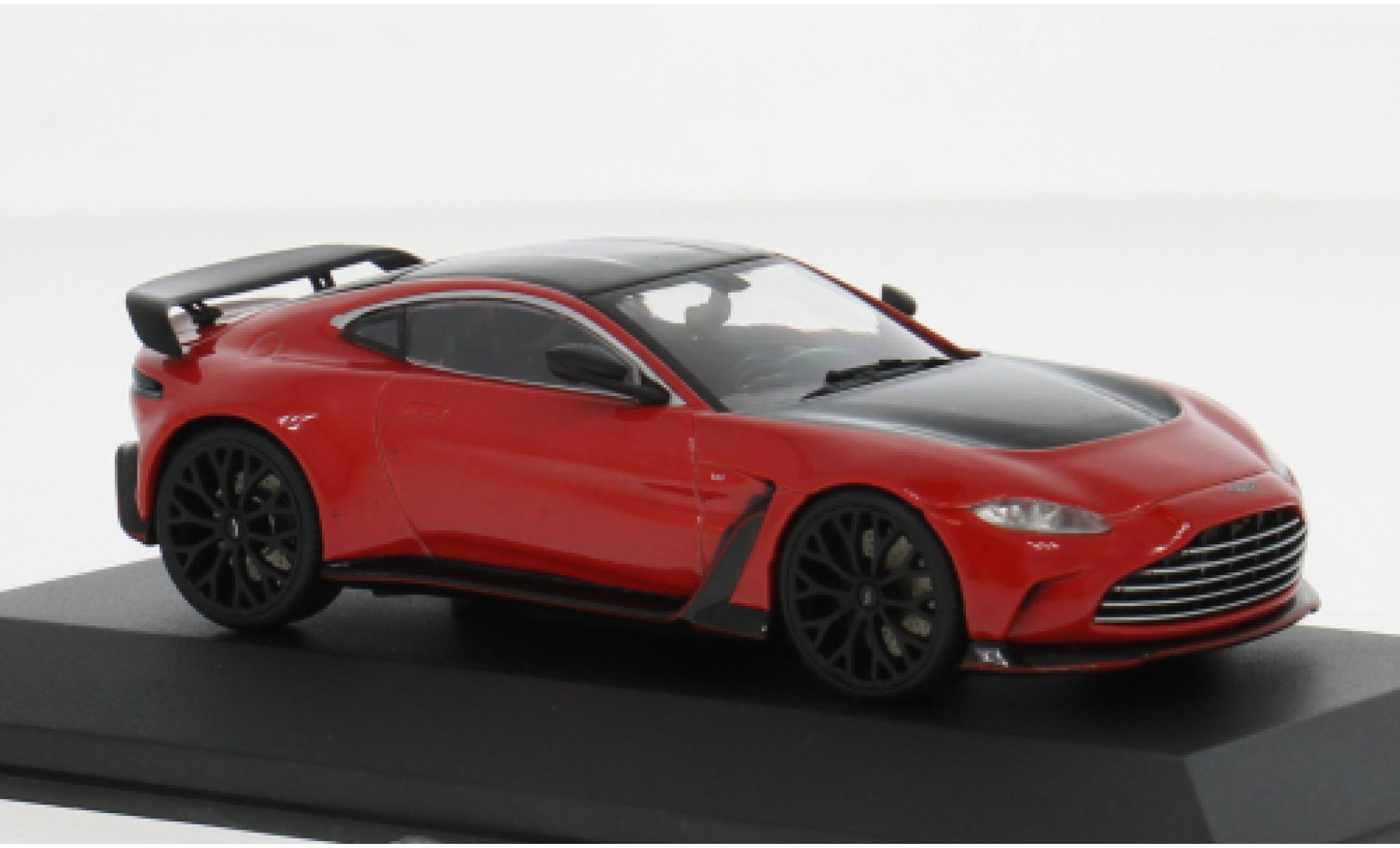Aston Martin Vantage 1/43 Solido V12 rood 1:43 modelauto
