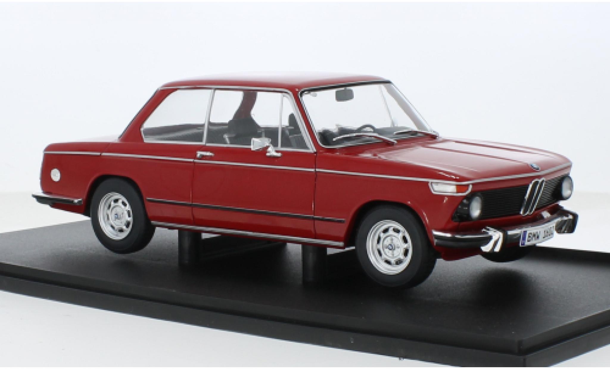 Bmw 1602 1/18 Solido rood 1971 1:18 modelauto