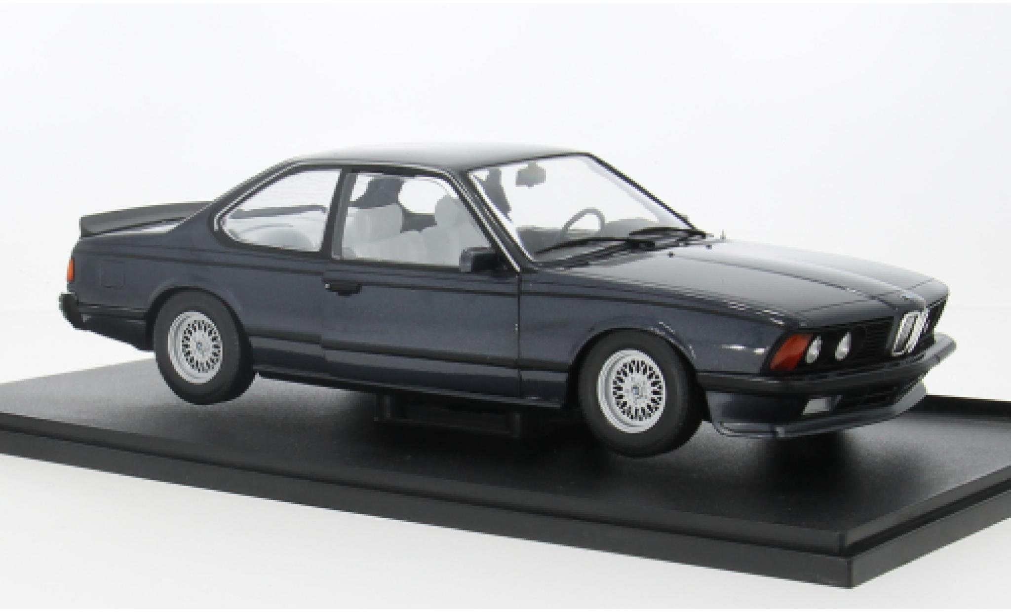 Bmw 635 1/18 Solido (E24) CSi blauw 1:18 modelauto