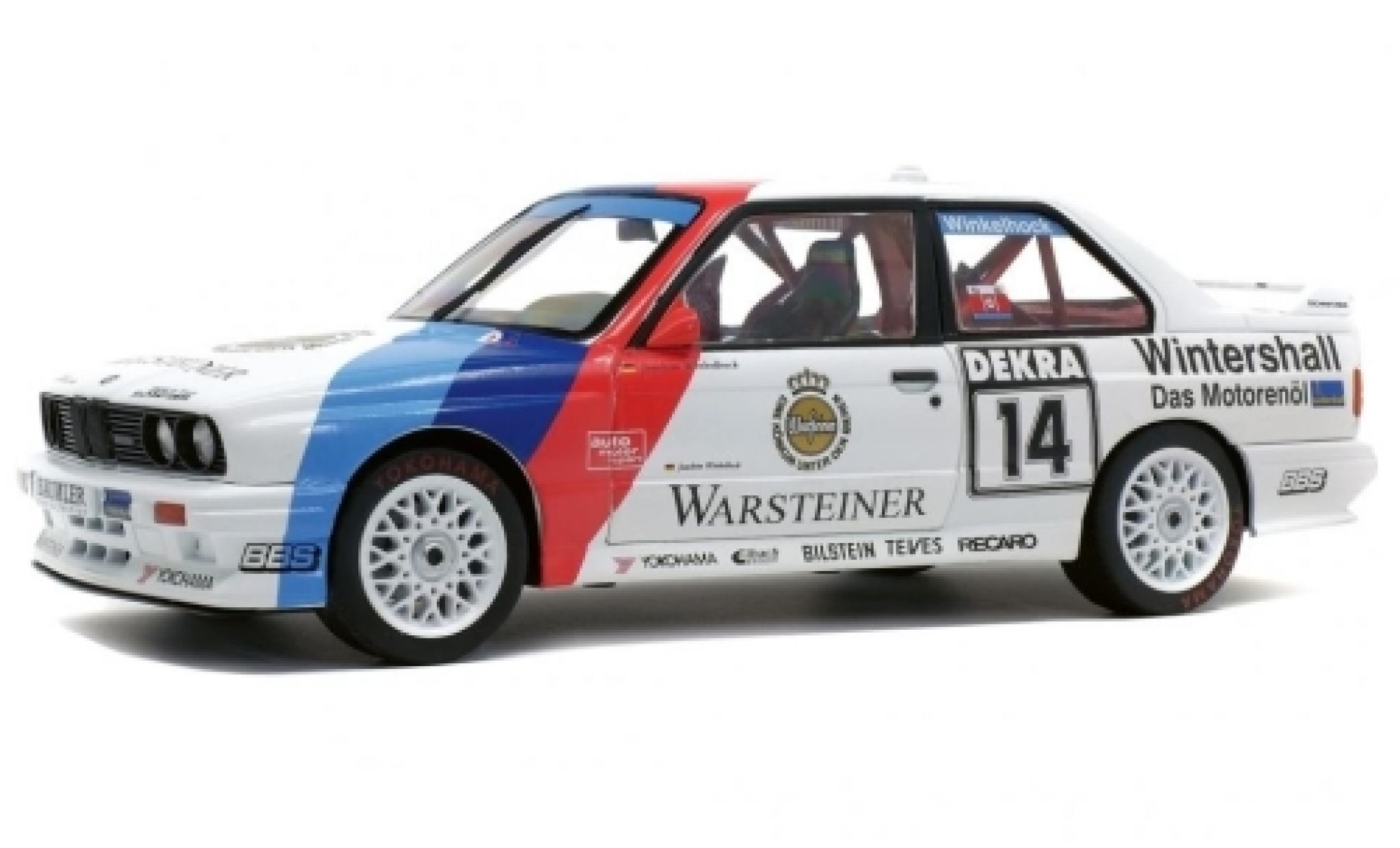 Bmw M3 1/18 Solido (E30) No.14 DTM 1992 J.Winkelhock modelauto